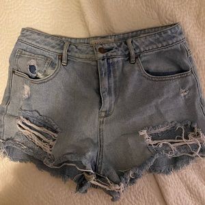 Pac sun denim shorts